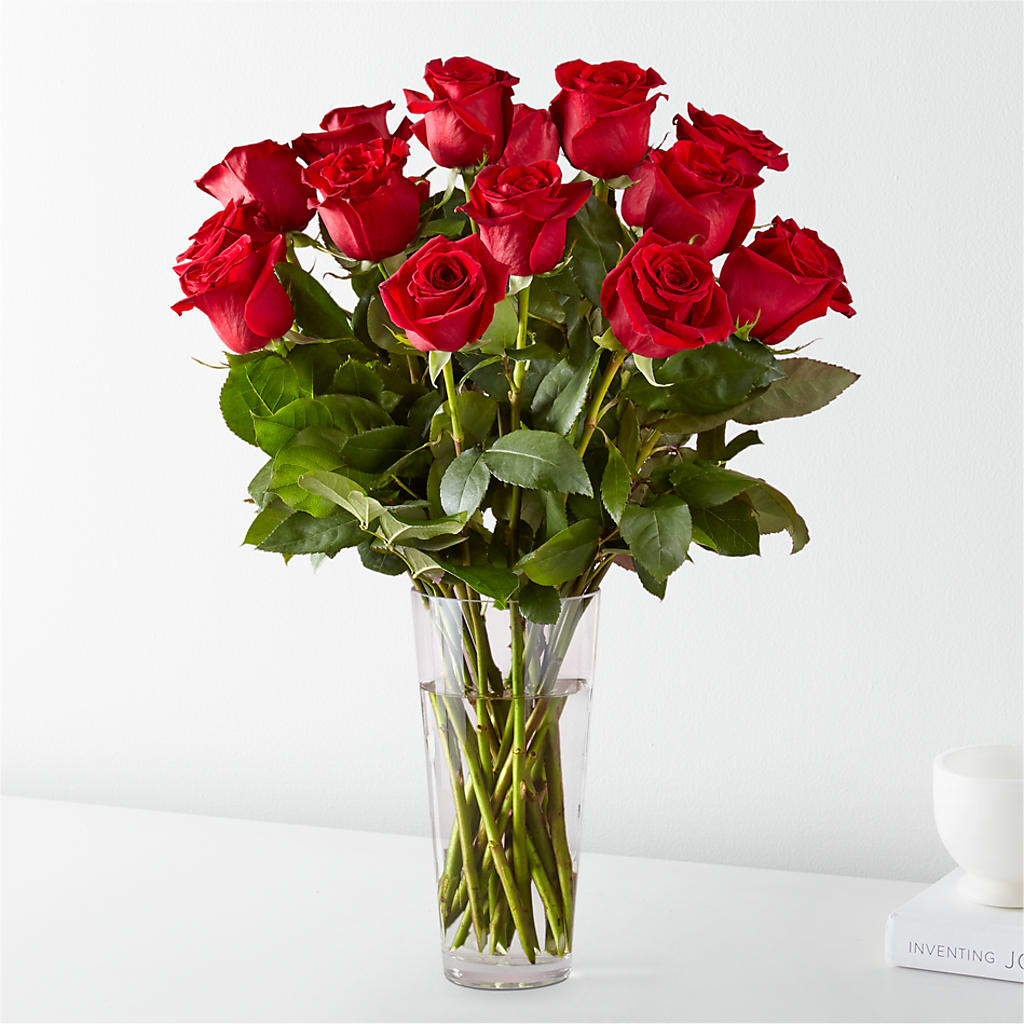 Long Stem Red Rose Bouquet – Seaside Stems, Old Saybrook CT