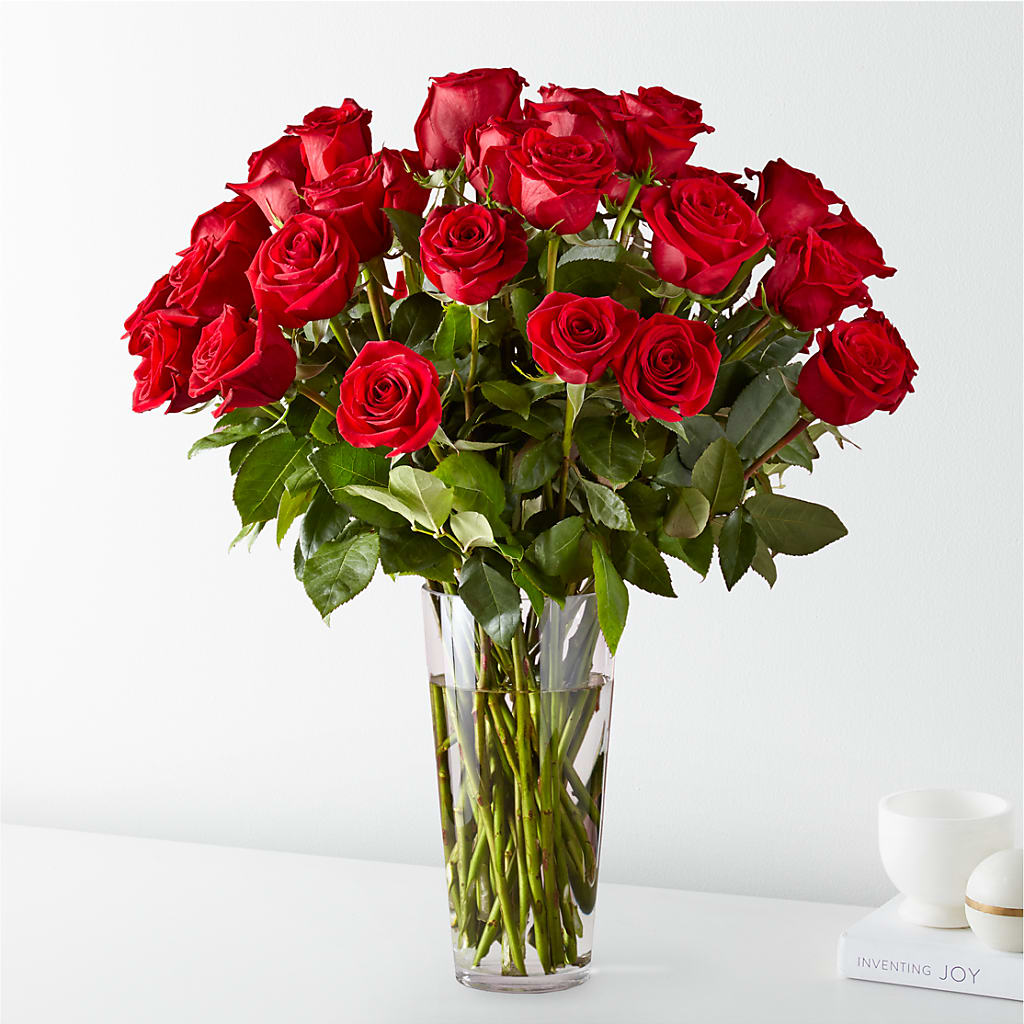 Long Stem Red Rose Bouquet – Seaside Stems, Old Saybrook CT