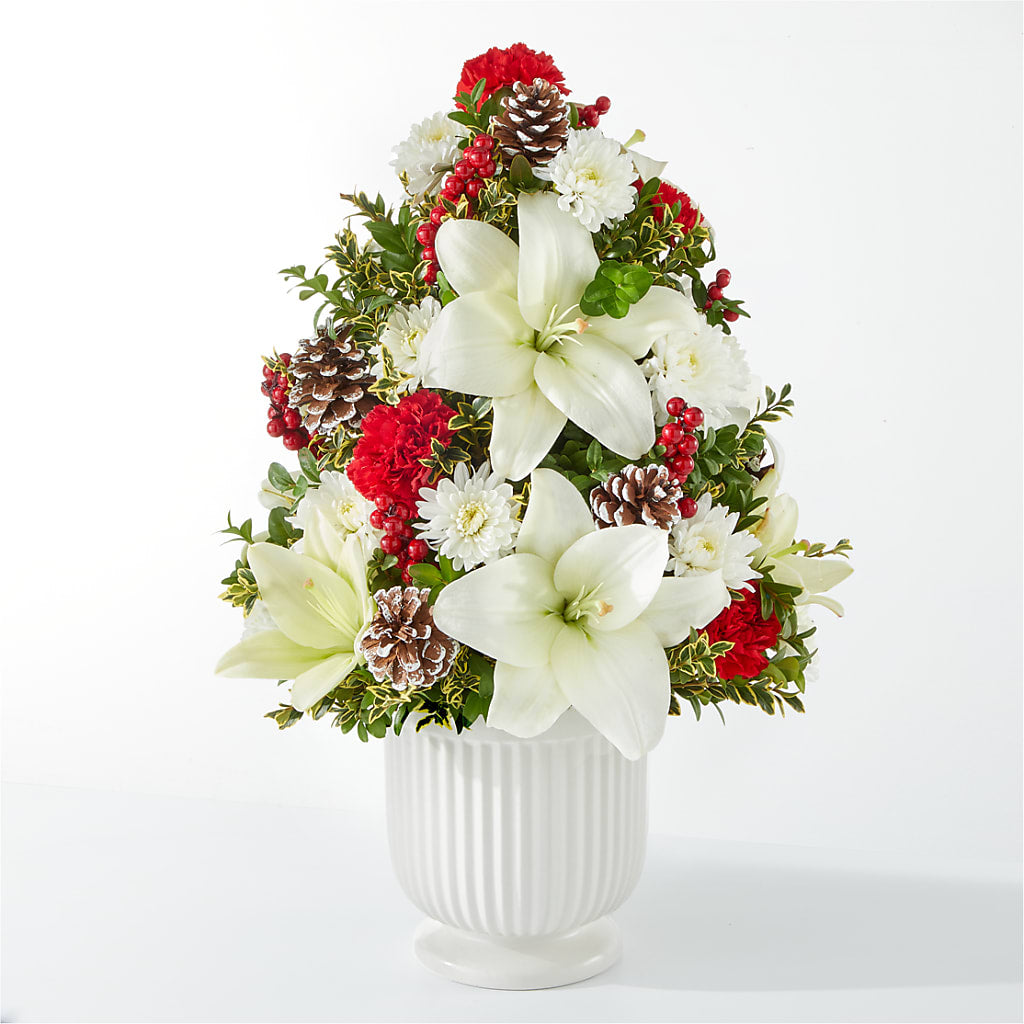 Festive Moments Tree – Seaside Stems, Old Saybrook CT