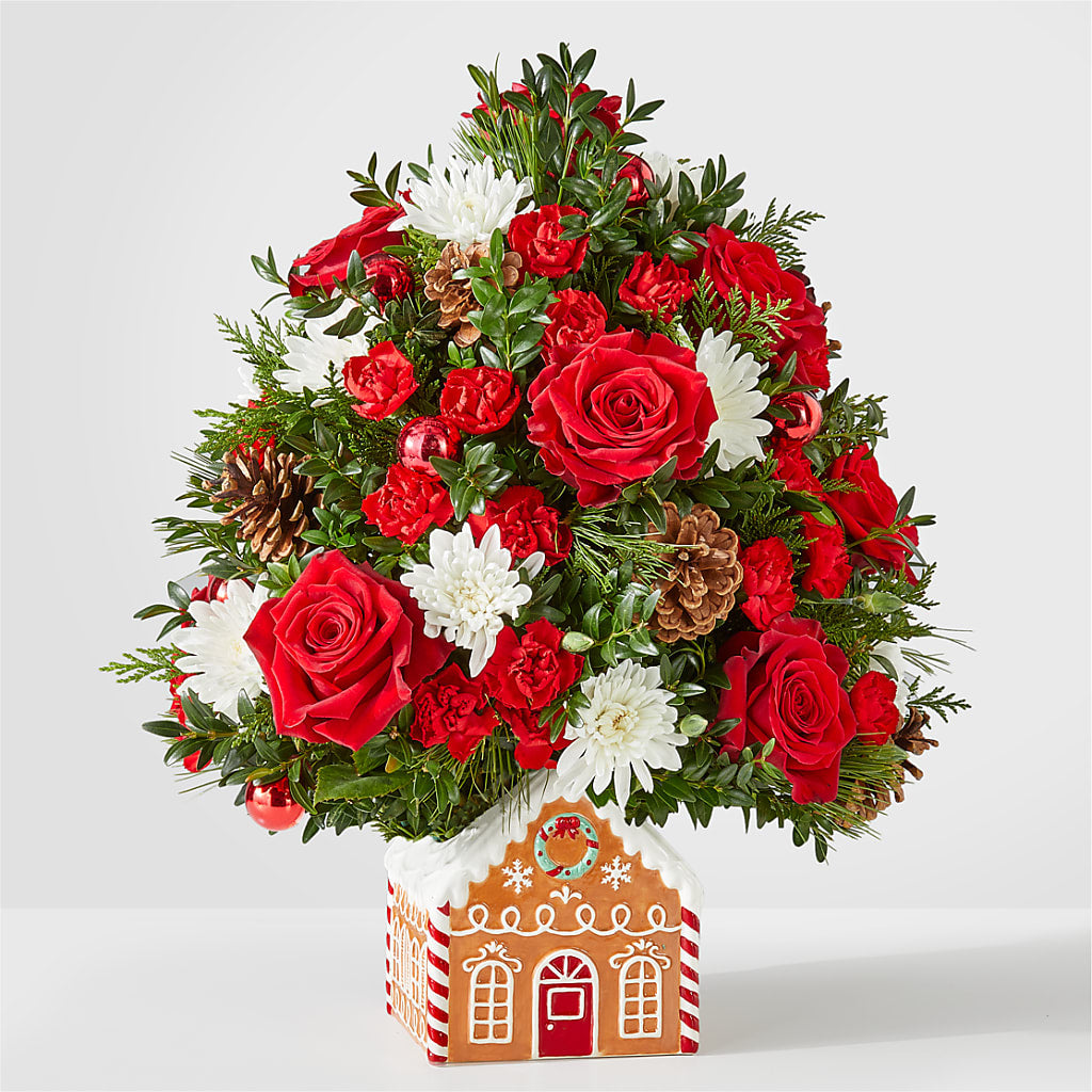 Spiced Gingerbread Tree – Seaside Stems, Old Saybrook CT