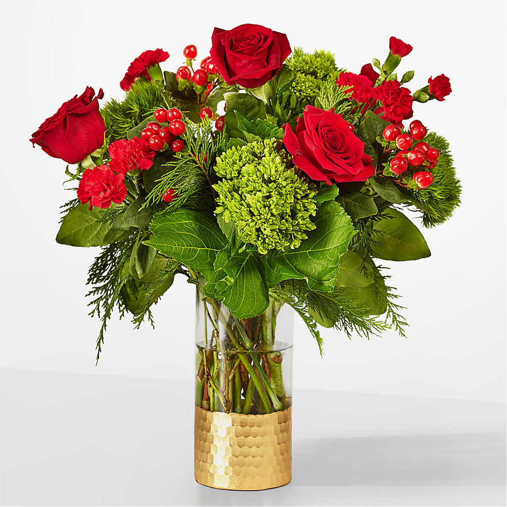 Plaid Throw Bouquet – Seaside Stems, Old Saybrook CT