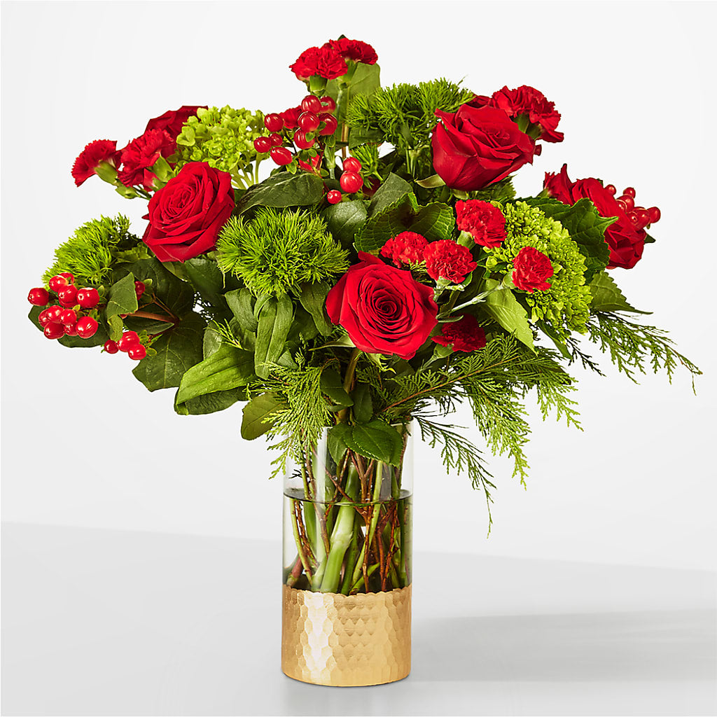 Plaid Throw Bouquet – Seaside Stems, Old Saybrook CT
