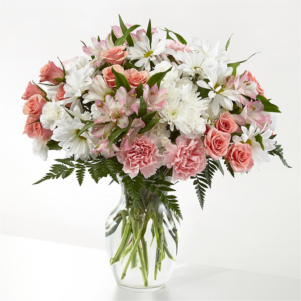 Blush Crush Bouquet – Seaside Stems, Old Saybrook CT
