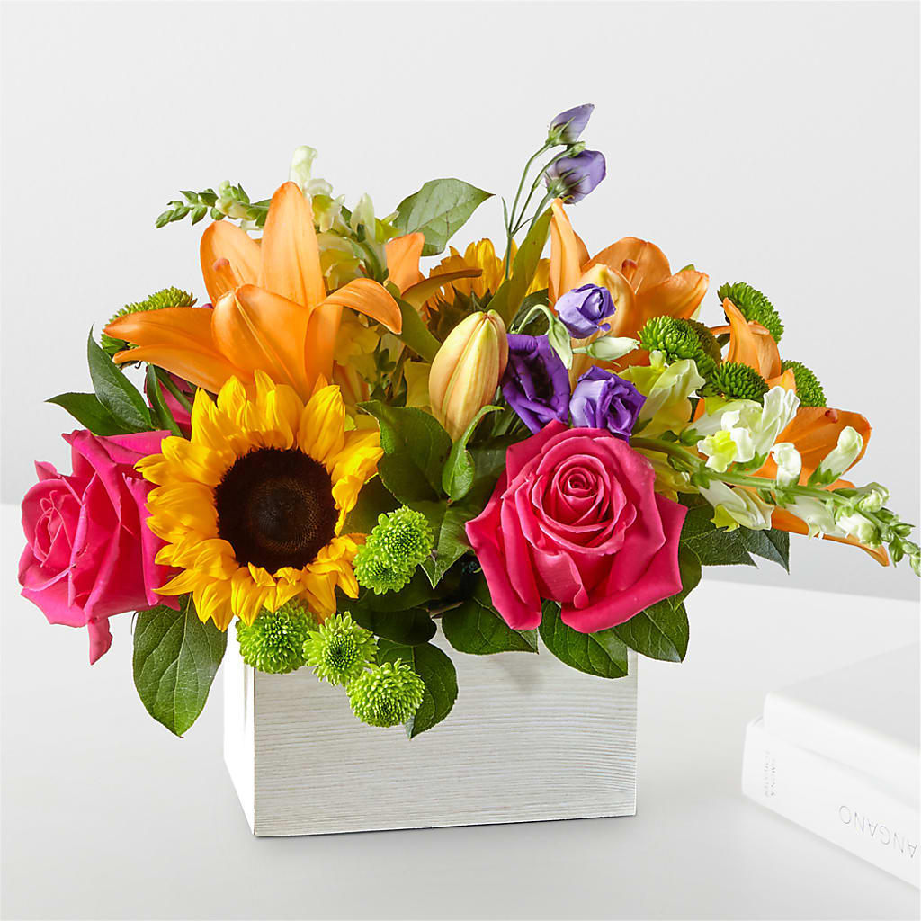 Best Day Box Bouquet – Seaside Stems, Old Saybrook CT