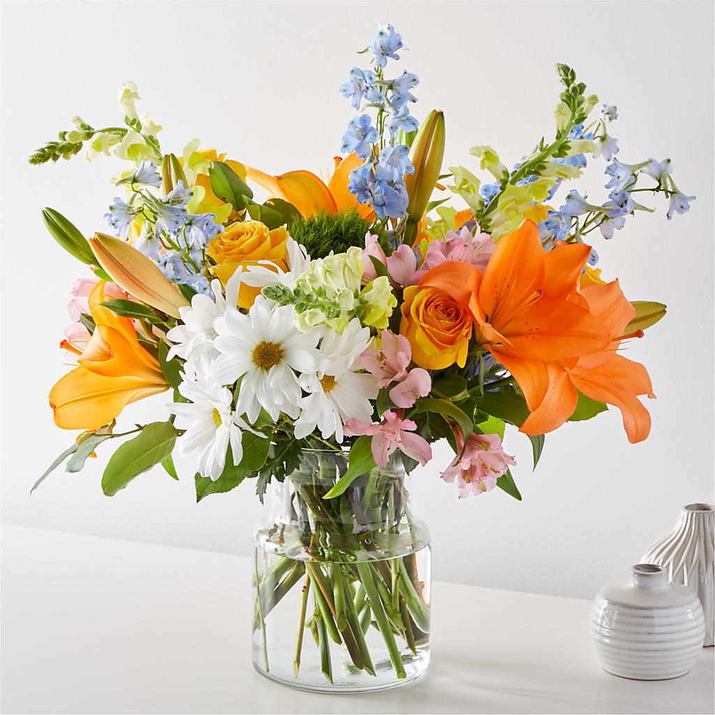Sun Salutation Bouquet – Seaside Stems, Old Saybrook CT