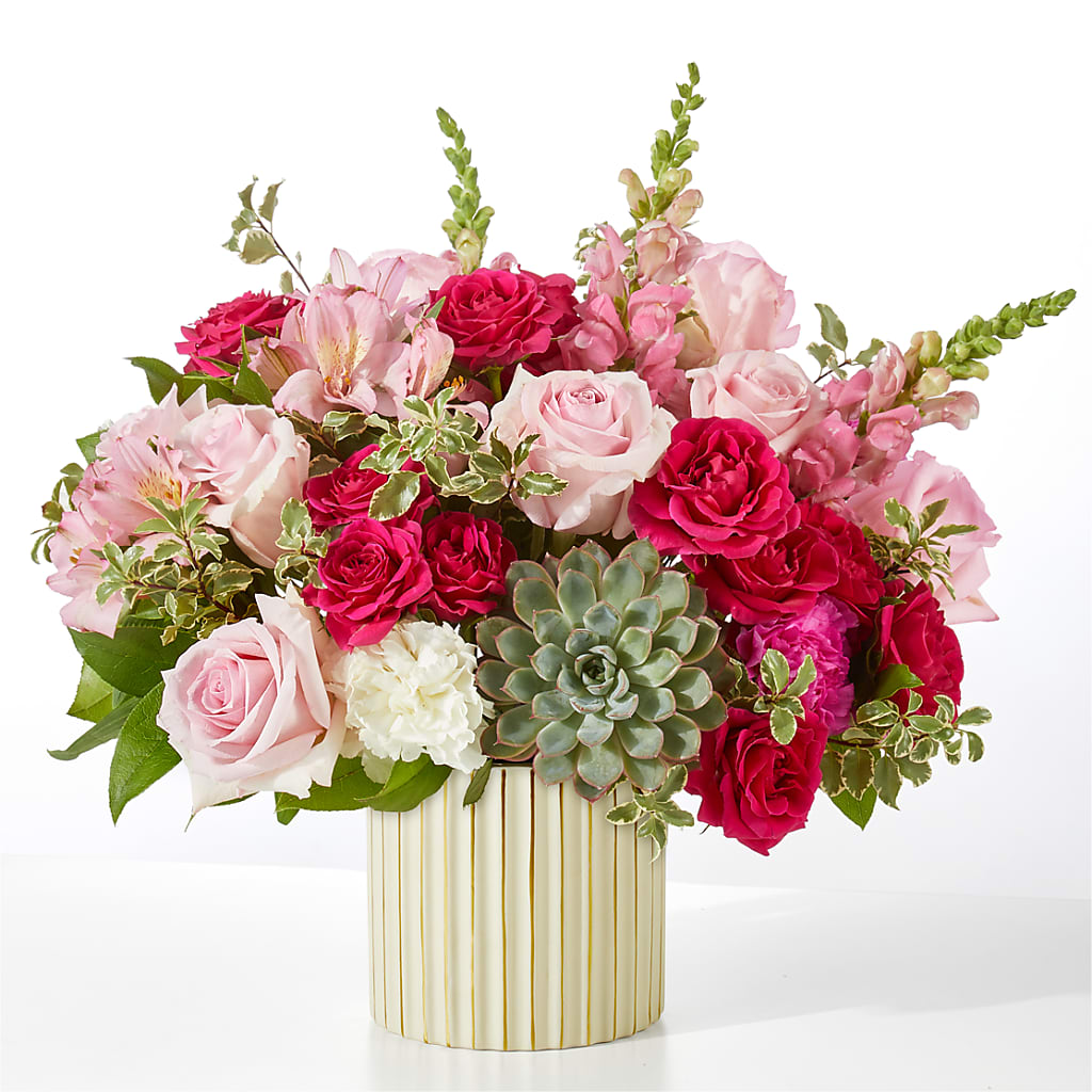 Magenta Musings Bouquet – Seaside Stems, Old Saybrook CT