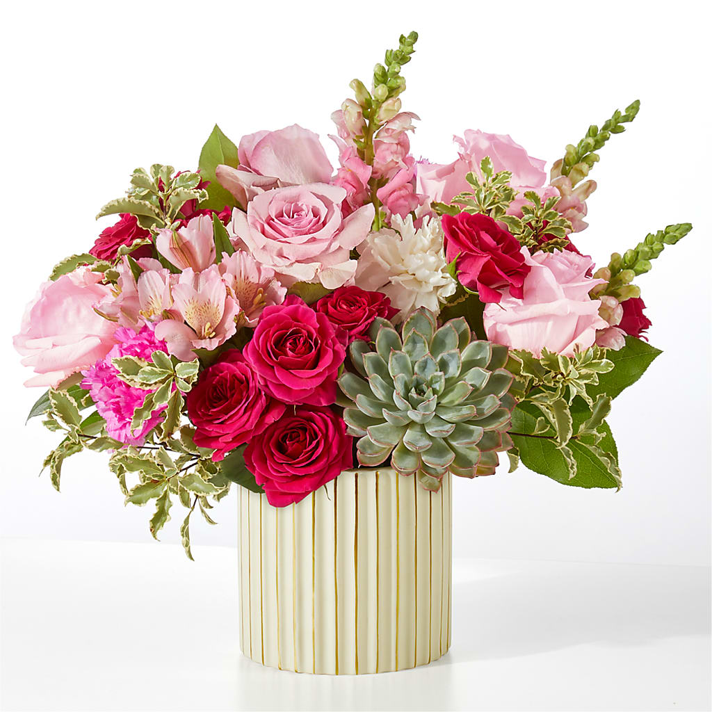Magenta Musings Bouquet – Seaside Stems, Old Saybrook CT