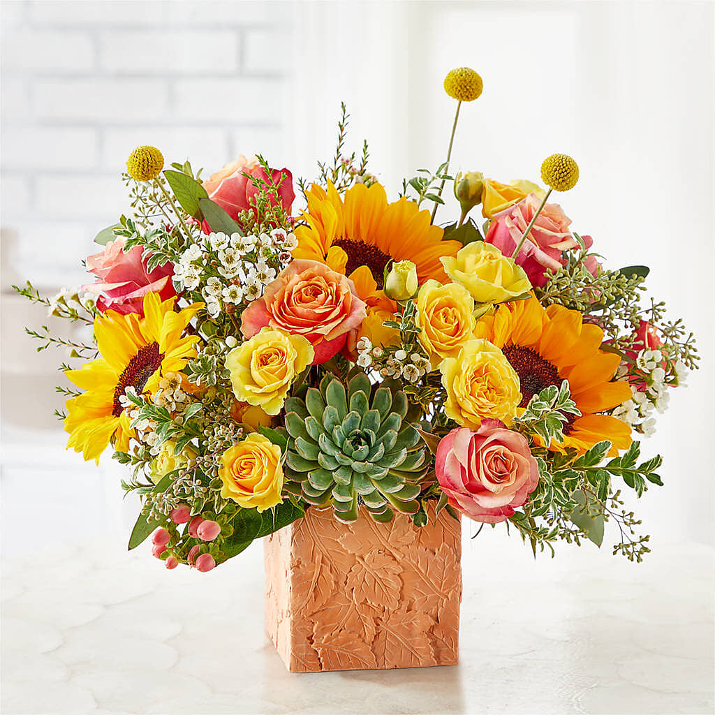 Sunflower Season Bouquet – Seaside Stems, Old Saybrook CT