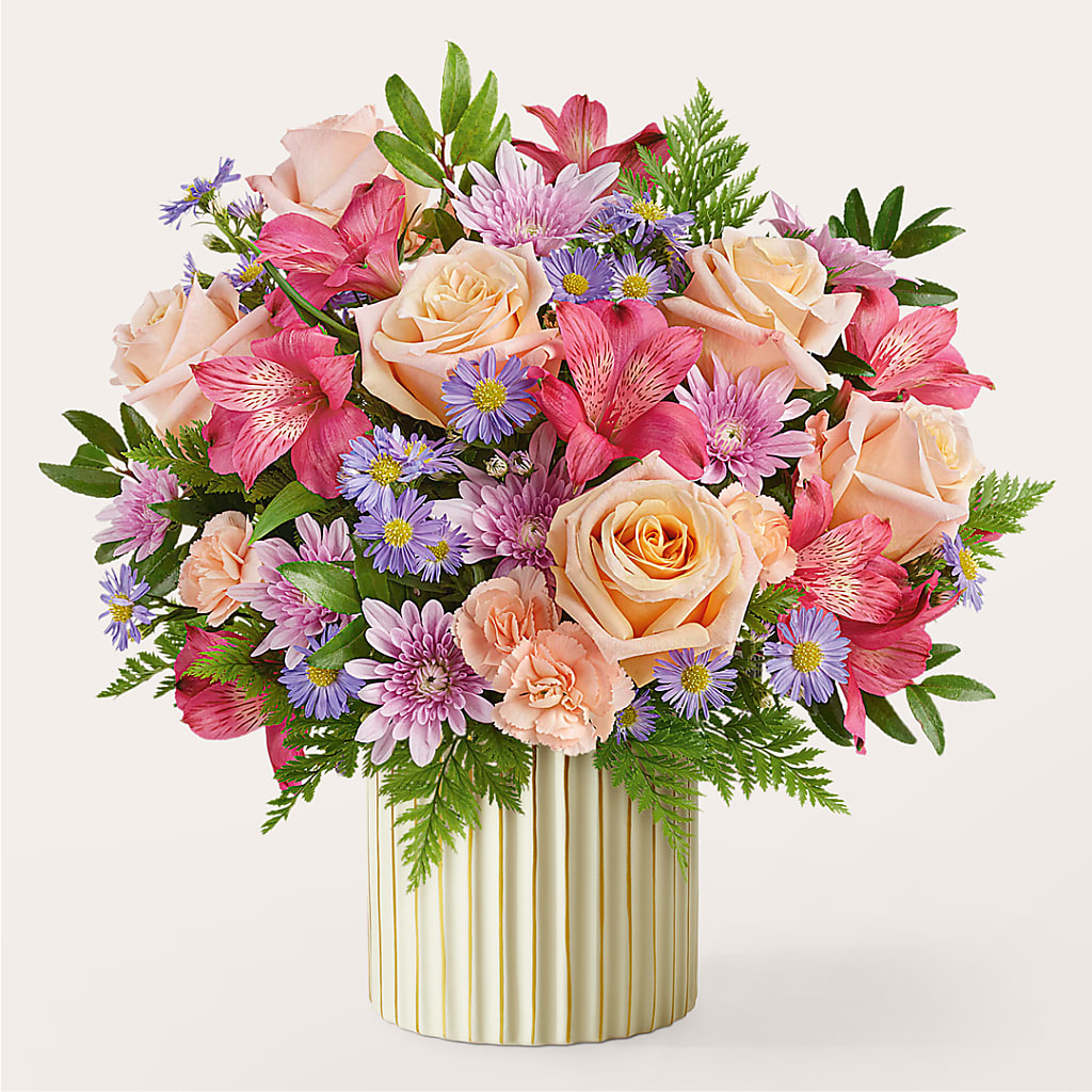 Sunset Serenade Bouquet – Seaside Stems, Old Saybrook CT