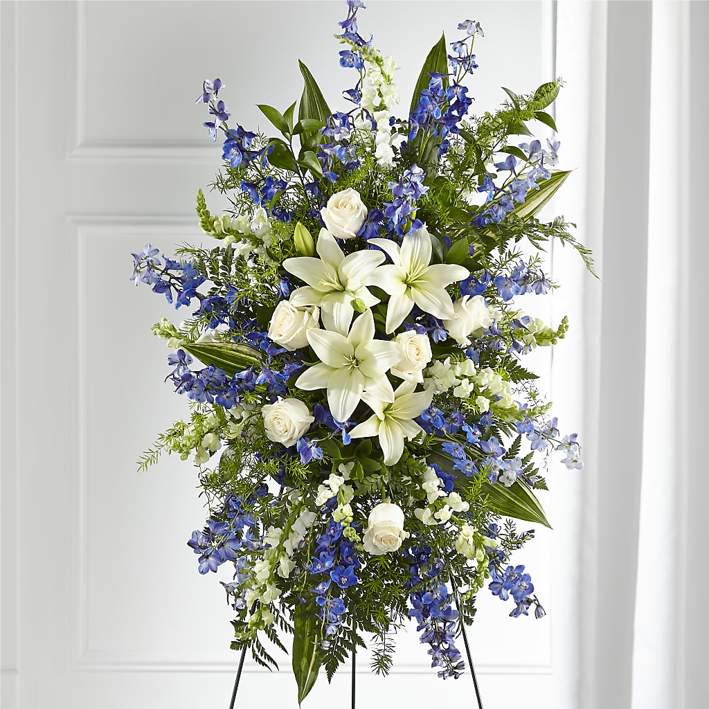Faithful Friend Standing Spray – Seaside Stems, Old Saybrook CT