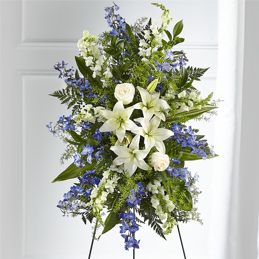 Faithful Friend Standing Spray – Seaside Stems, Old Saybrook CT