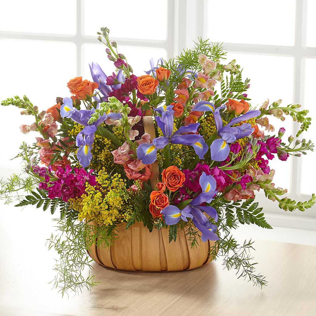 Garden of Life Basket – Seaside Stems, Old Saybrook CT