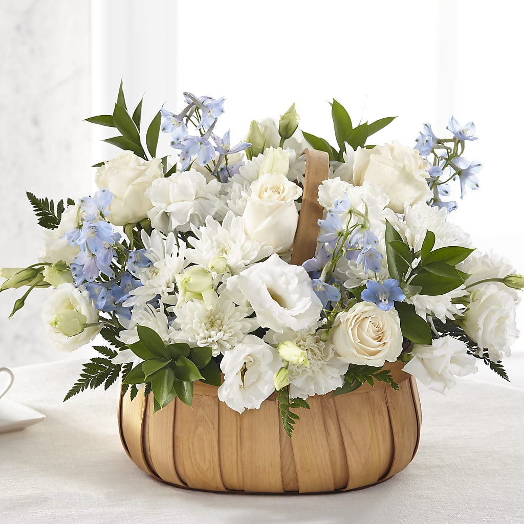 Sincerely Heartfelt Basket – Seaside Stems, Old Saybrook CT