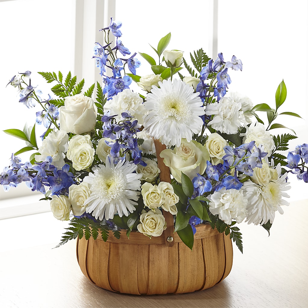 Harmony & Grace Basket – Seaside Stems, Old Saybrook CT
