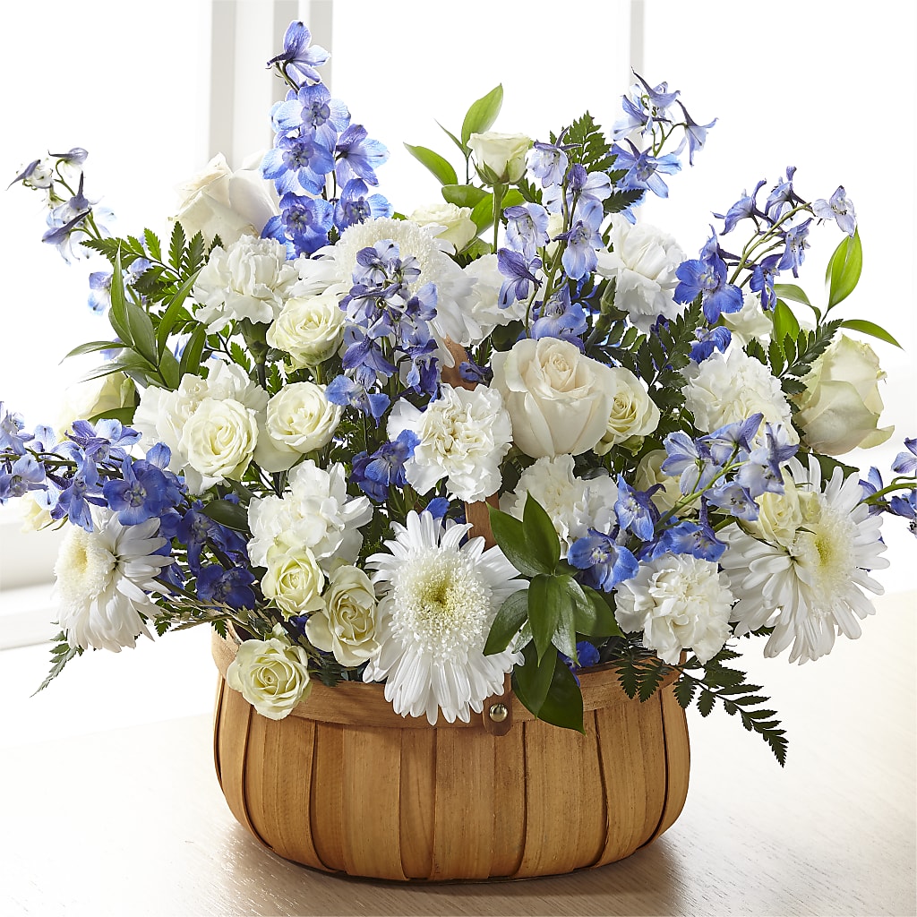 Harmony & Grace Basket – Seaside Stems, Old Saybrook CT