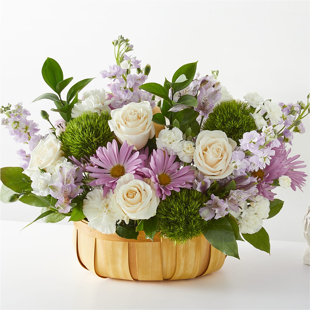 Peace & Love Basket – Seaside Stems, Old Saybrook CT