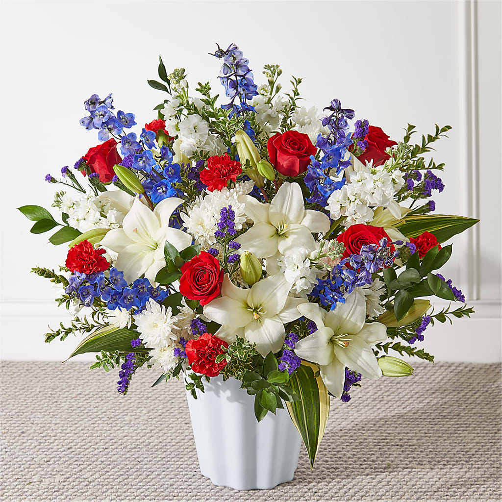 Consoled Floor Basket – Seaside Stems, Old Saybrook CT