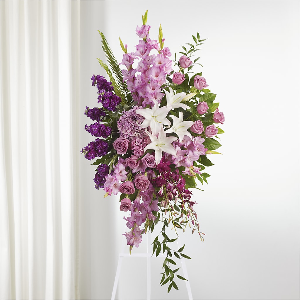 Never Alone Standing Spray – Seaside Stems, Old Saybrook CT