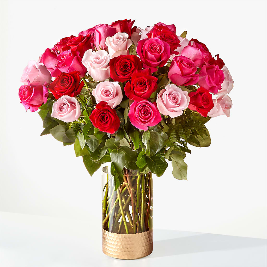 Love Notes Rose Bouquet – Seaside Stems, Old Saybrook CT