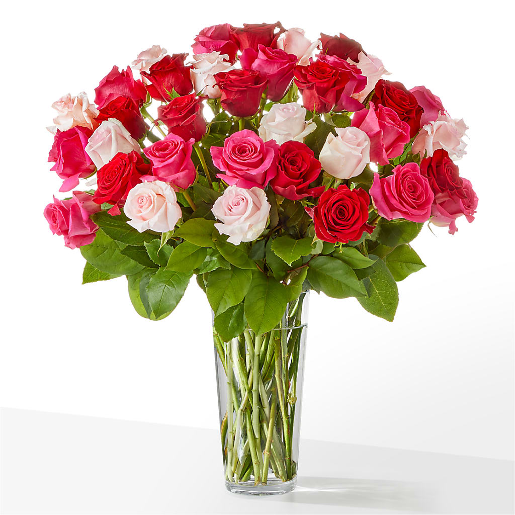 Charming Rose Bouquet – Seaside Stems, Old Saybrook CT