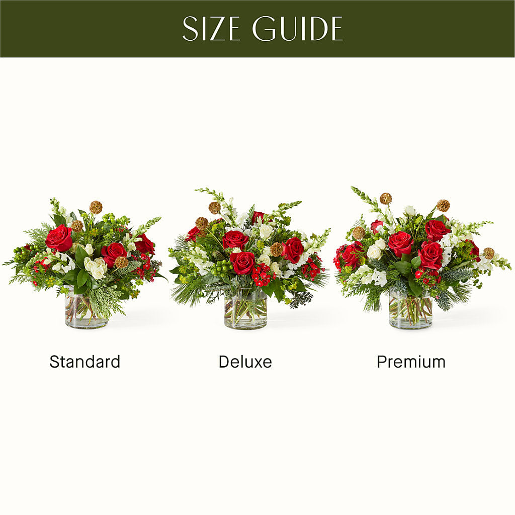 Deck the Halls Bouquet – Seaside Stems, Old Saybrook CT
