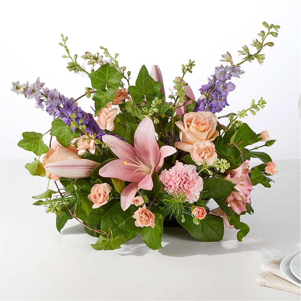 Blossom Time Centerpiece – Seaside Stems, Old Saybrook CT