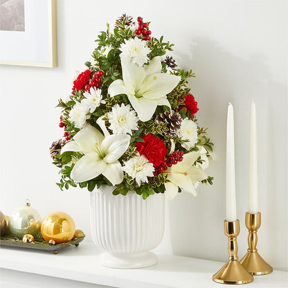 Festive Moments Tree –  Seaside Stems, Old Saybrook CT