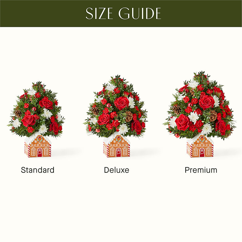 Spiced Gingerbread Tree –  Seaside Stems, Old Saybrook CT