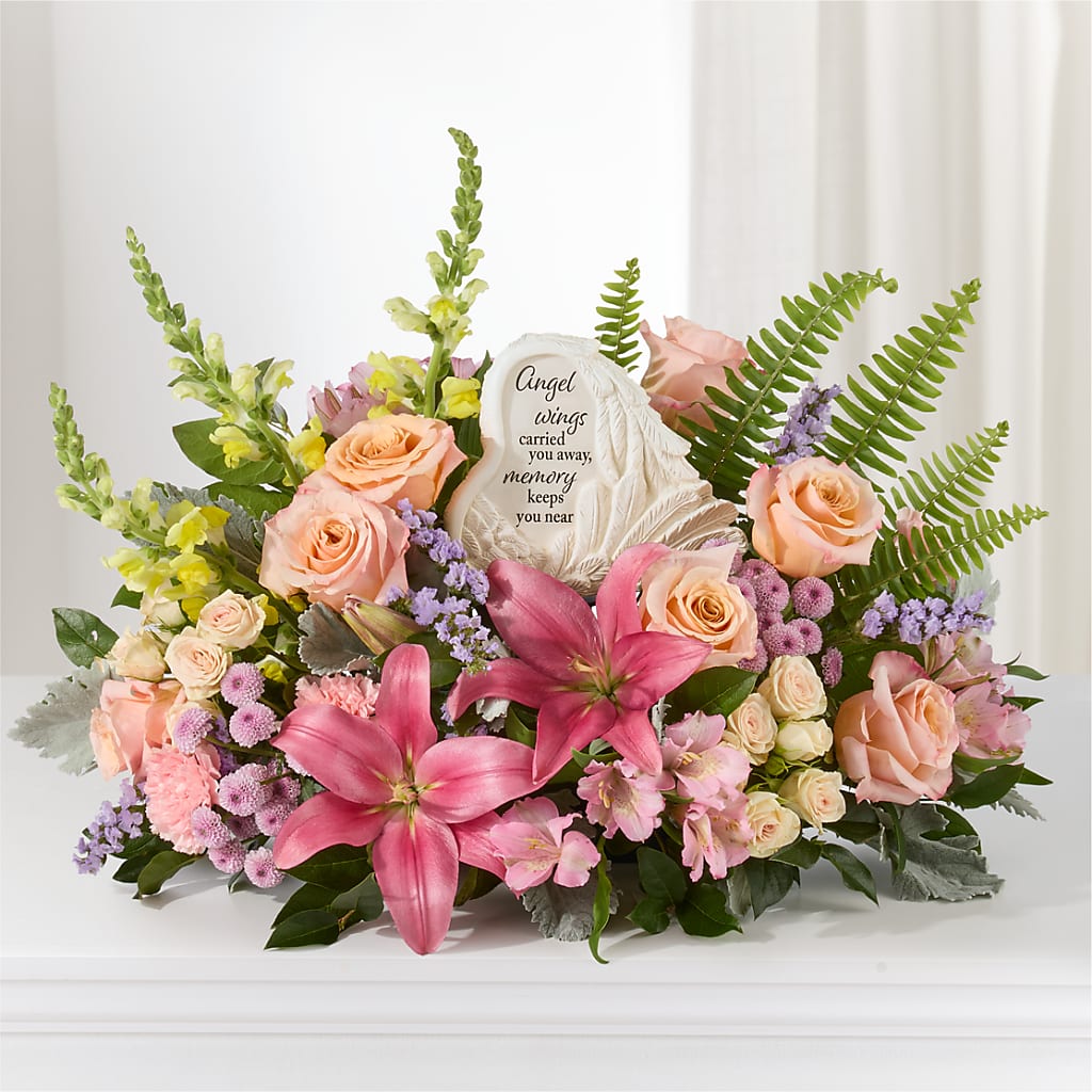 Gentle Light Arrangement –  Seaside Stems, Old Saybrook CT