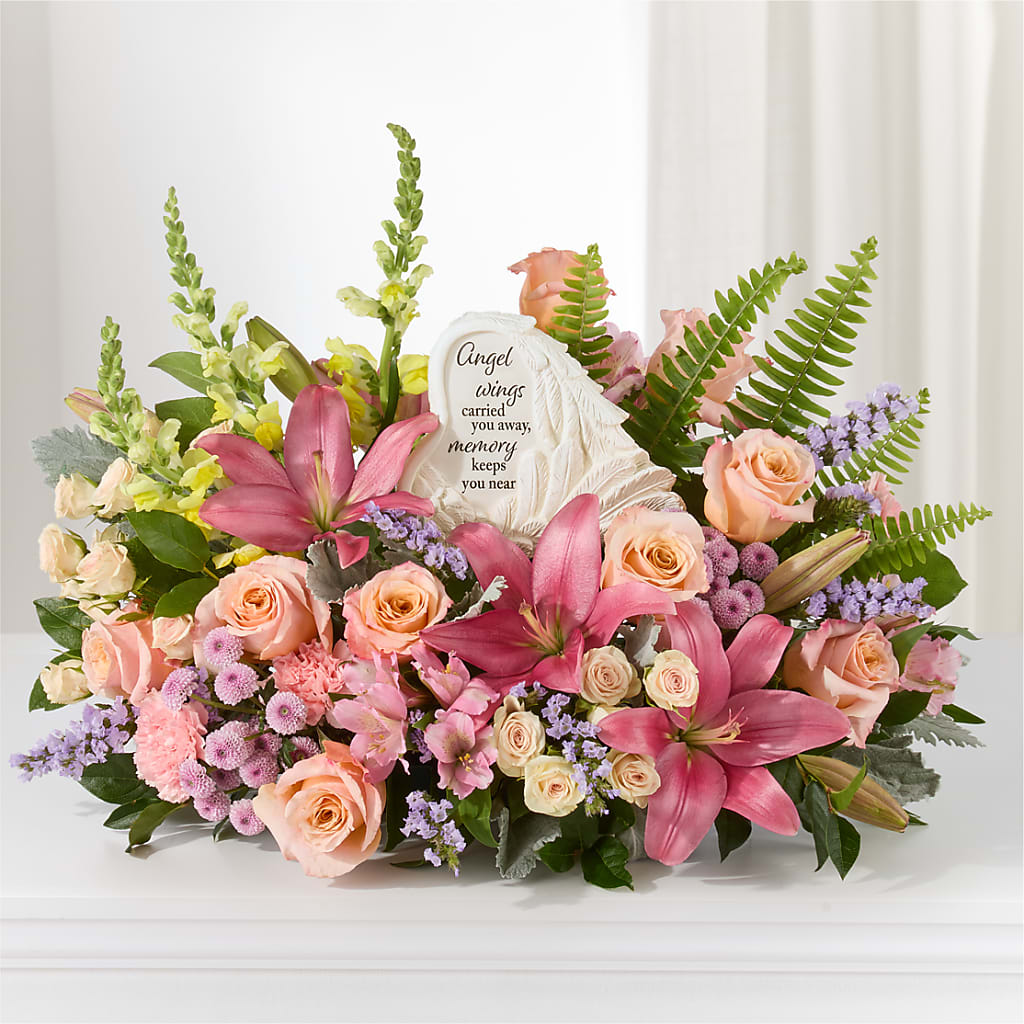 Gentle Light Arrangement –  Seaside Stems, Old Saybrook CT