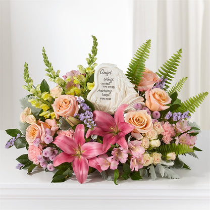 Gentle Light Arrangement –  Seaside Stems, Old Saybrook CT