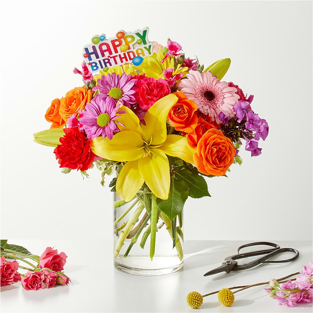 Cue the Confetti - A Florist Original –  Seaside Stems, Old Saybrook CT