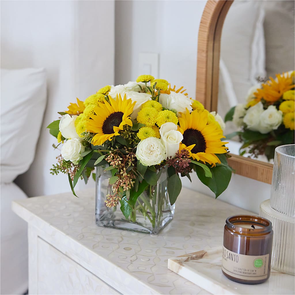 Luminous Morning Bouquet –  Seaside Stems, Old Saybrook CT