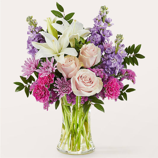 High Tea Bouquet –  Seaside Stems, Old Saybrook CT