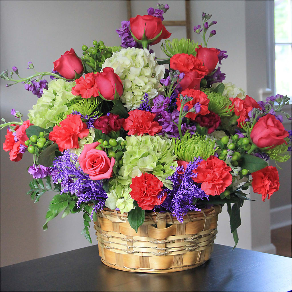 Warm Embrace Arrangement –  Seaside Stems, Old Saybrook CT