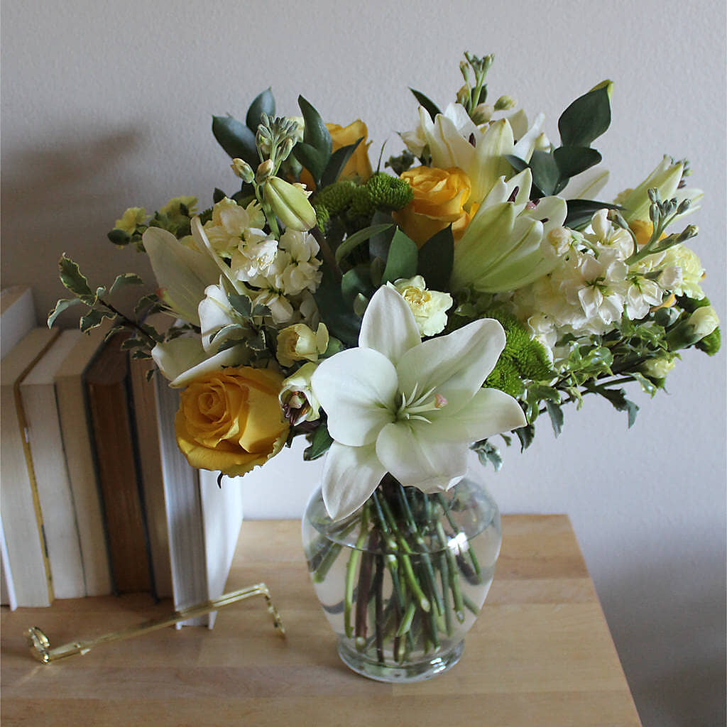 Hope & Serenity Bouquet –  Seaside Stems, Old Saybrook CT
