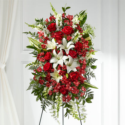 Everlasting Memory Standing Spray –  Seaside Stems, Old Saybrook CT