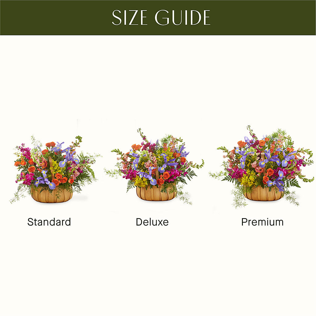 Garden of Life Basket –  Seaside Stems, Old Saybrook CT