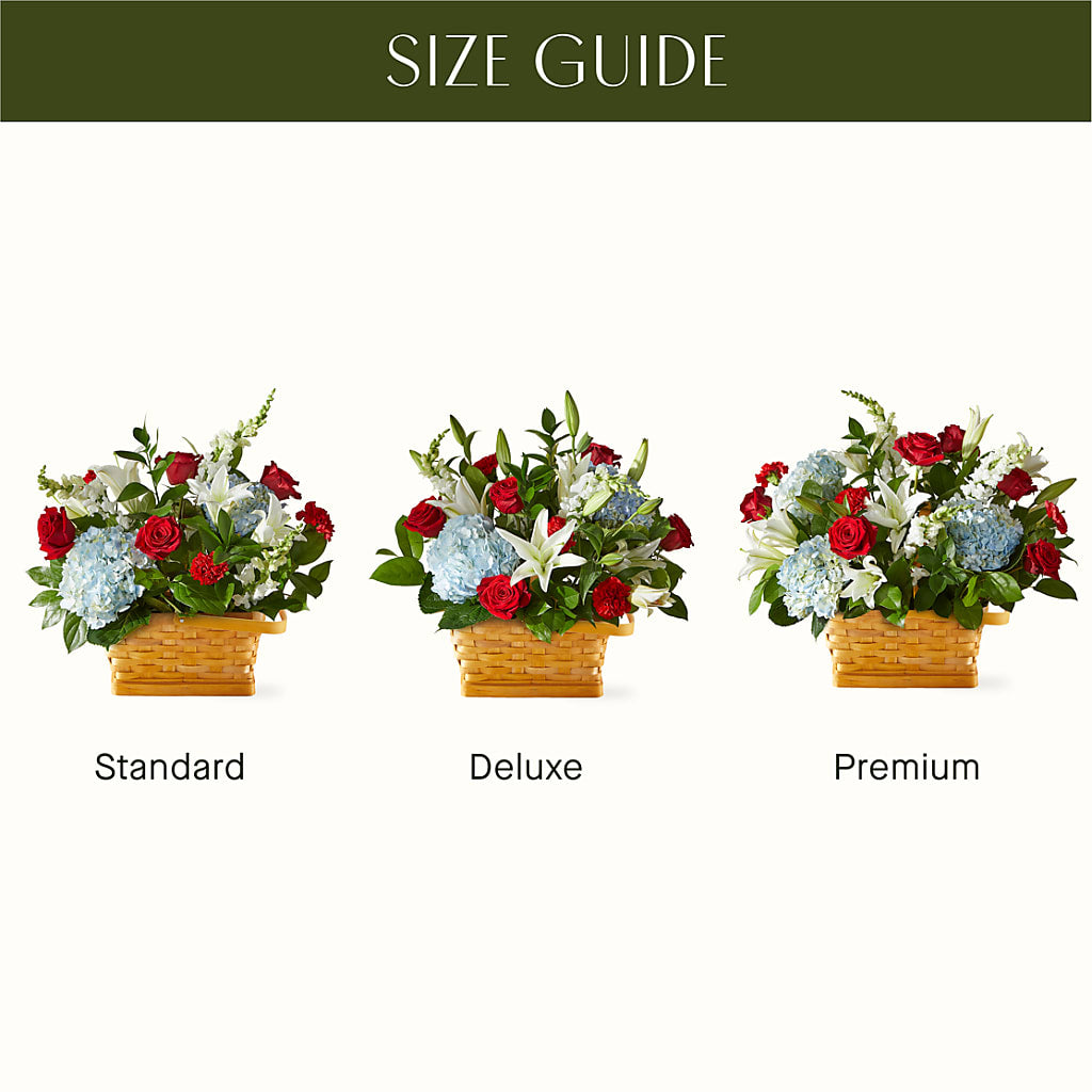 Greater Glory Basket –  Seaside Stems, Old Saybrook CT