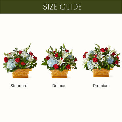 Greater Glory Basket –  Seaside Stems, Old Saybrook CT