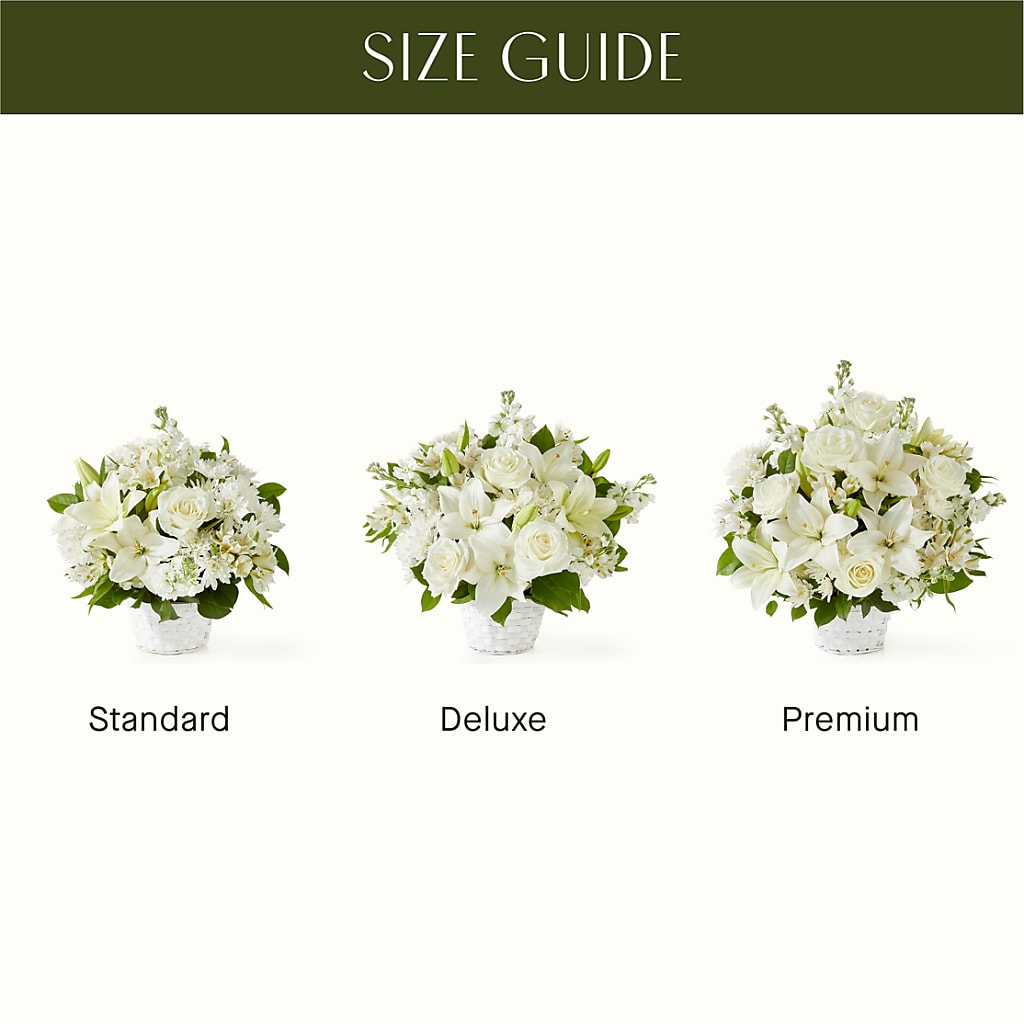 Peaceful Reflections Arrangement –  Seaside Stems, Old Saybrook CT