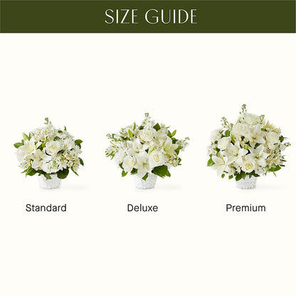 Peaceful Reflections Arrangement –  Seaside Stems, Old Saybrook CT
