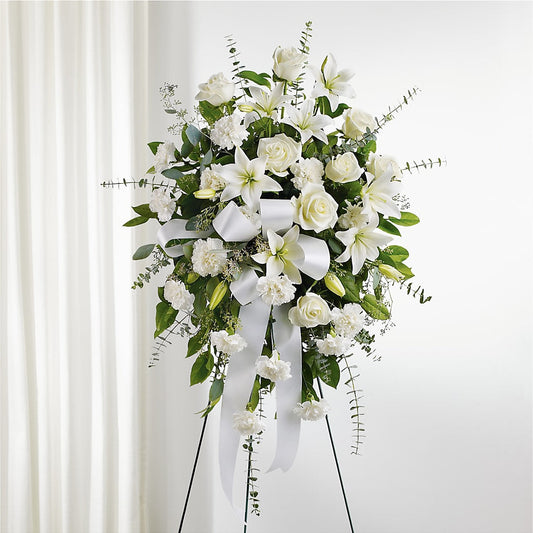 With Care Standing Spray –  Seaside Stems, Old Saybrook CT