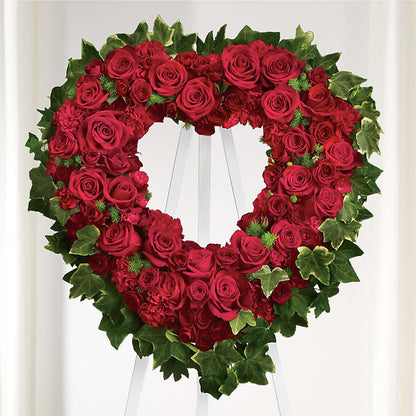 Wholehearted Standing Spray –  Seaside Stems, Old Saybrook CT