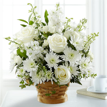 Heartfelt Condolences Arrangement –  Seaside Stems, Old Saybrook CT