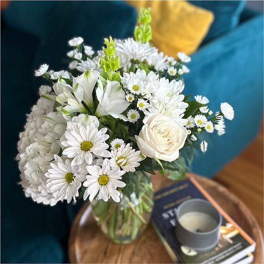 Classic Ivory – A Florist Original –  Seaside Stems, Old Saybrook CT