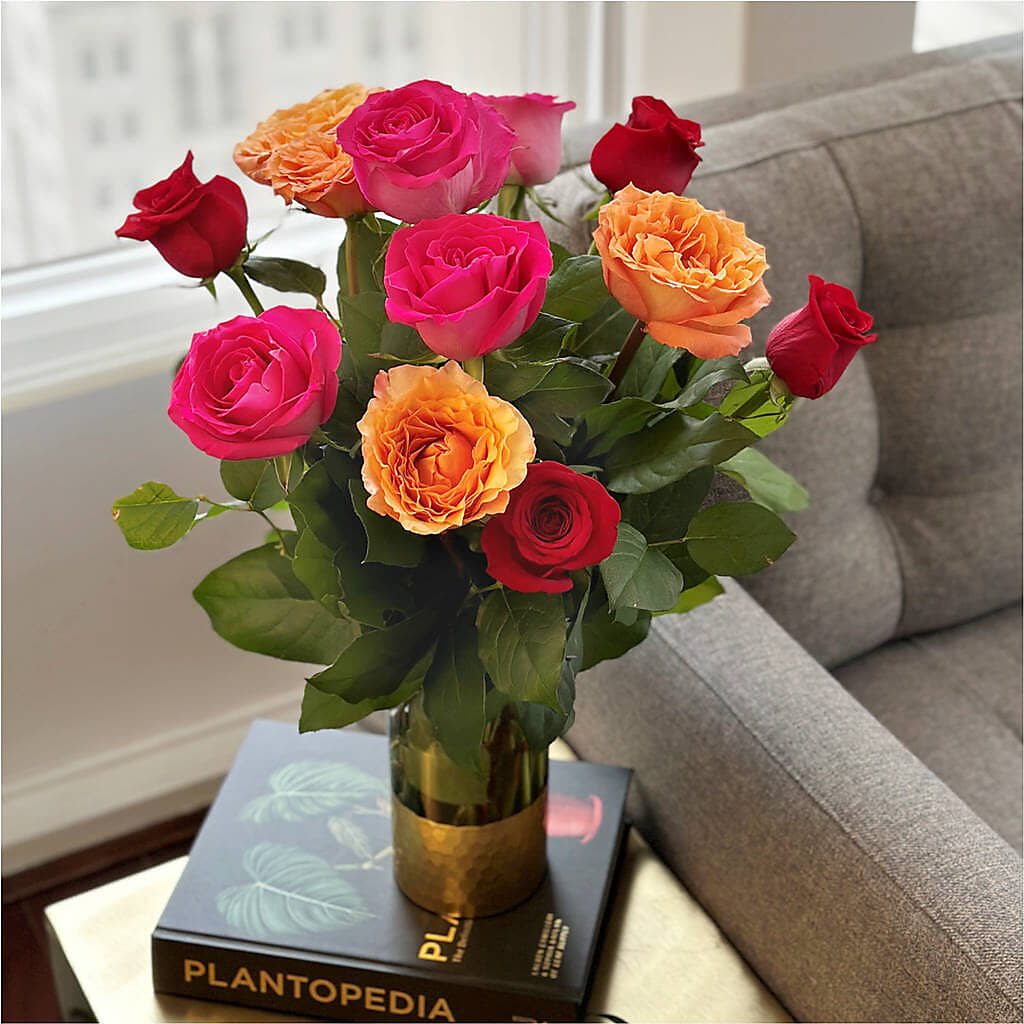 Ever After Rose Bouquet –  Seaside Stems, Old Saybrook CT