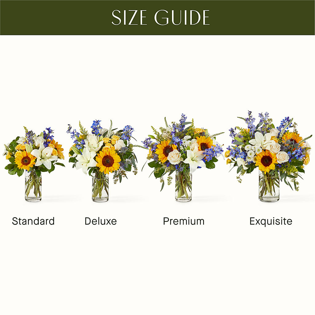 Wonderfully Sunny Bouquet –  Seaside Stems, Old Saybrook CT
