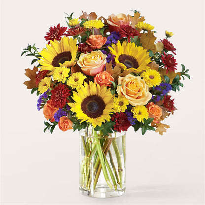 Harvest Moon Bouquet –  Seaside Stems, Old Saybrook CT