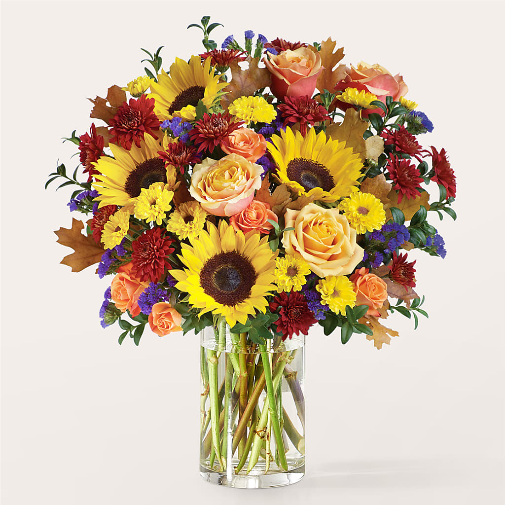 Harvest Moon Bouquet –  Seaside Stems, Old Saybrook CT